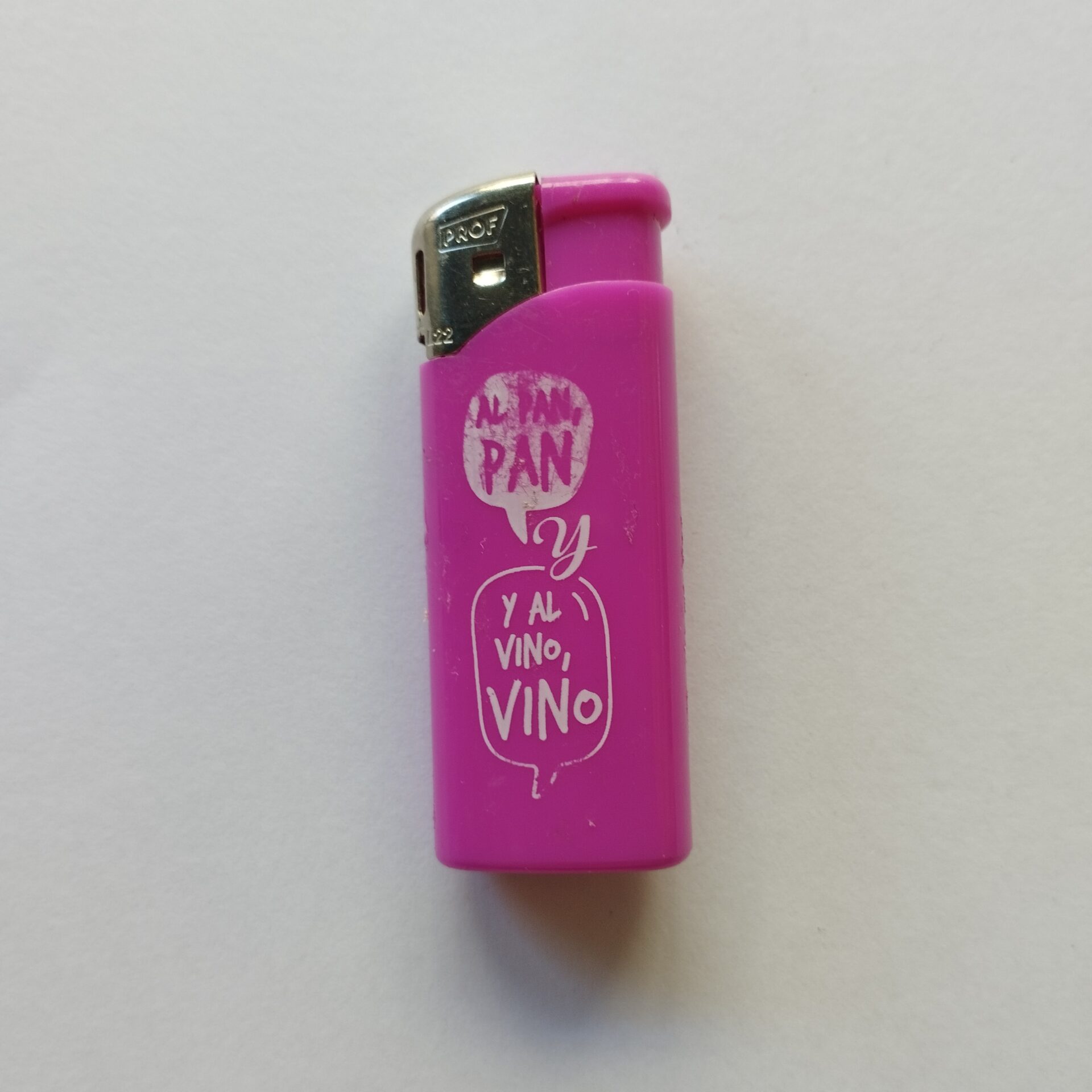 AL PAN, PAN y AL VINO VINO
